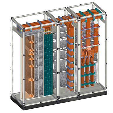 Sistema de isoladores com nível de curto-circuito de 66 kA 1s com economia de 30% de cobre nos barramentos